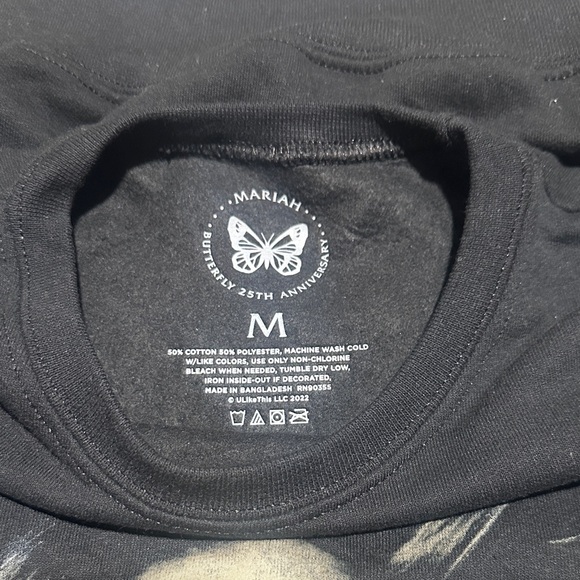 Mariah Carey butterfly 25th Anniversary crewneck - Picture 4 of 4
